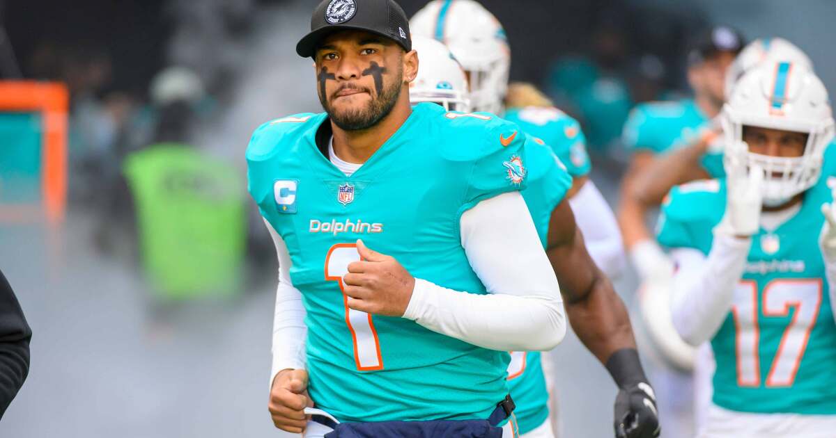 Miami Dolphins releasing quarterback Tua Tagovailoa, resulting in a $99 million dead cap hit