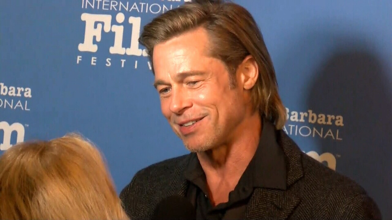 BRAD PITT AT THE SANTA BARBARA INTERNATIONAL FILM FESTIVAL