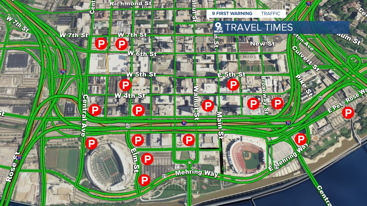 2025 Opening Day parking