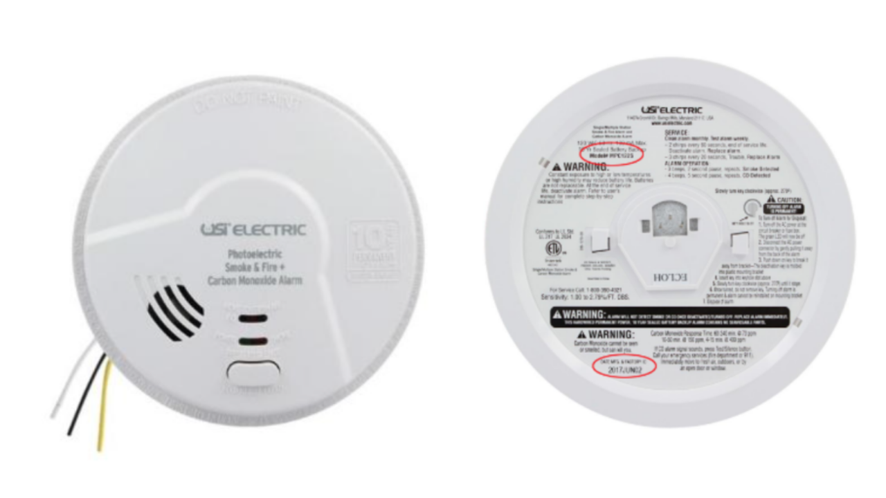 2-in-1 Photoelectric Smoke & Fire + Carbon Monoxide Alarm recall CPSC.png