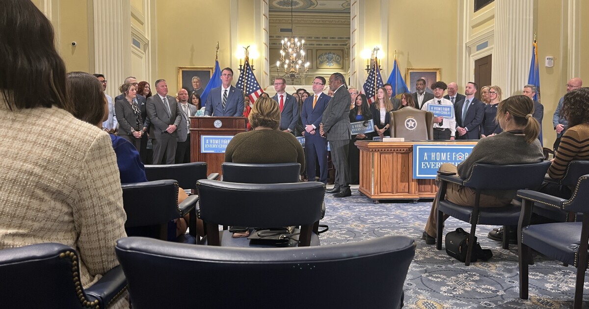 Oklahoma becomes first state to launch a foster home initiative