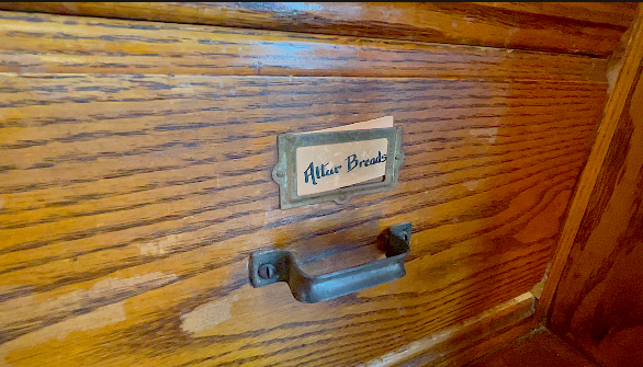 Original cabinets