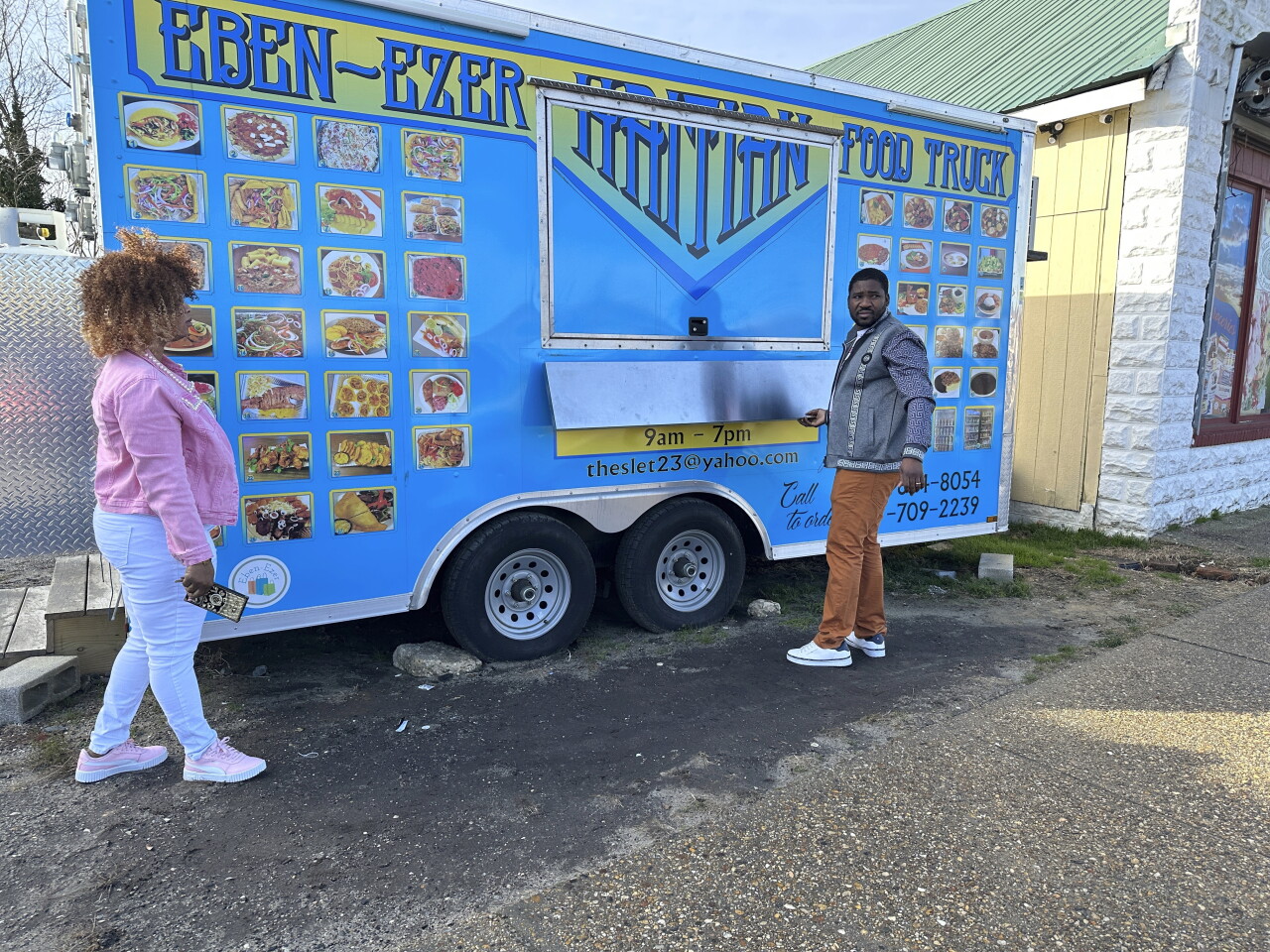 Haitian food truck