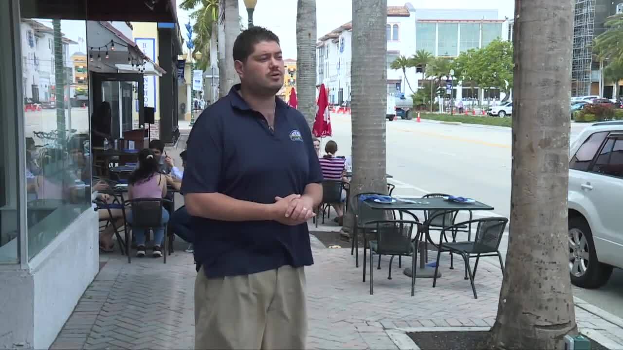 Dan Newman hopes outdoor dining along Atlantic Avenue will become permanent