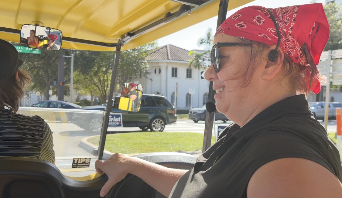 golf cart tour