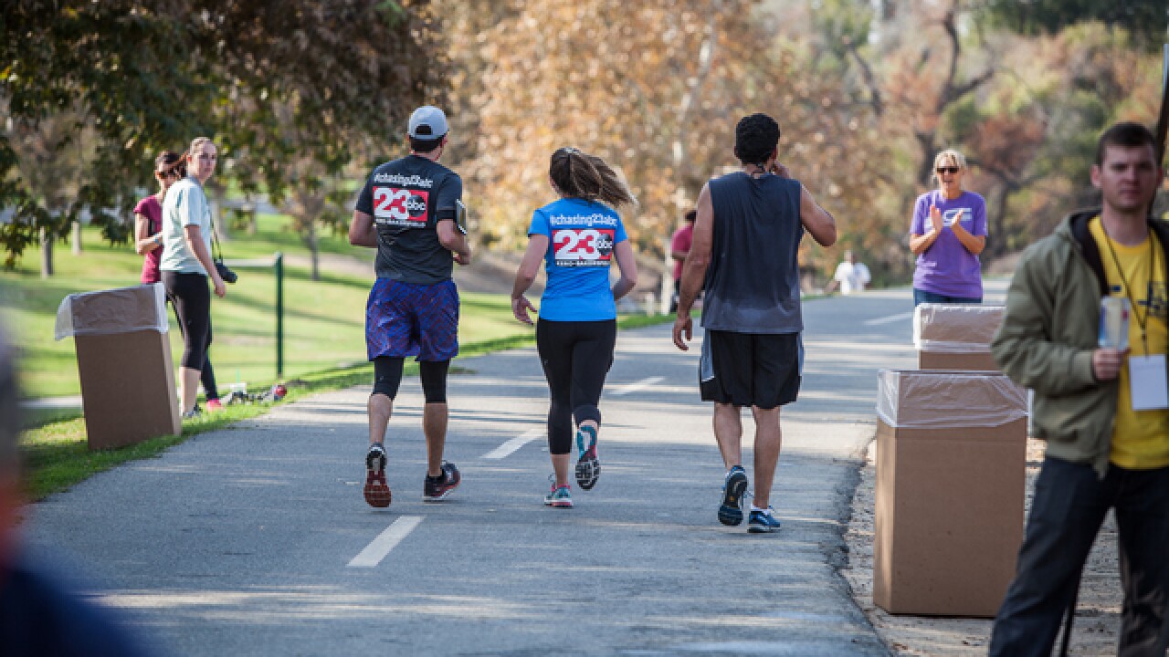 Photos: Bakersfield Marathon Mile 10 and Mile 23
