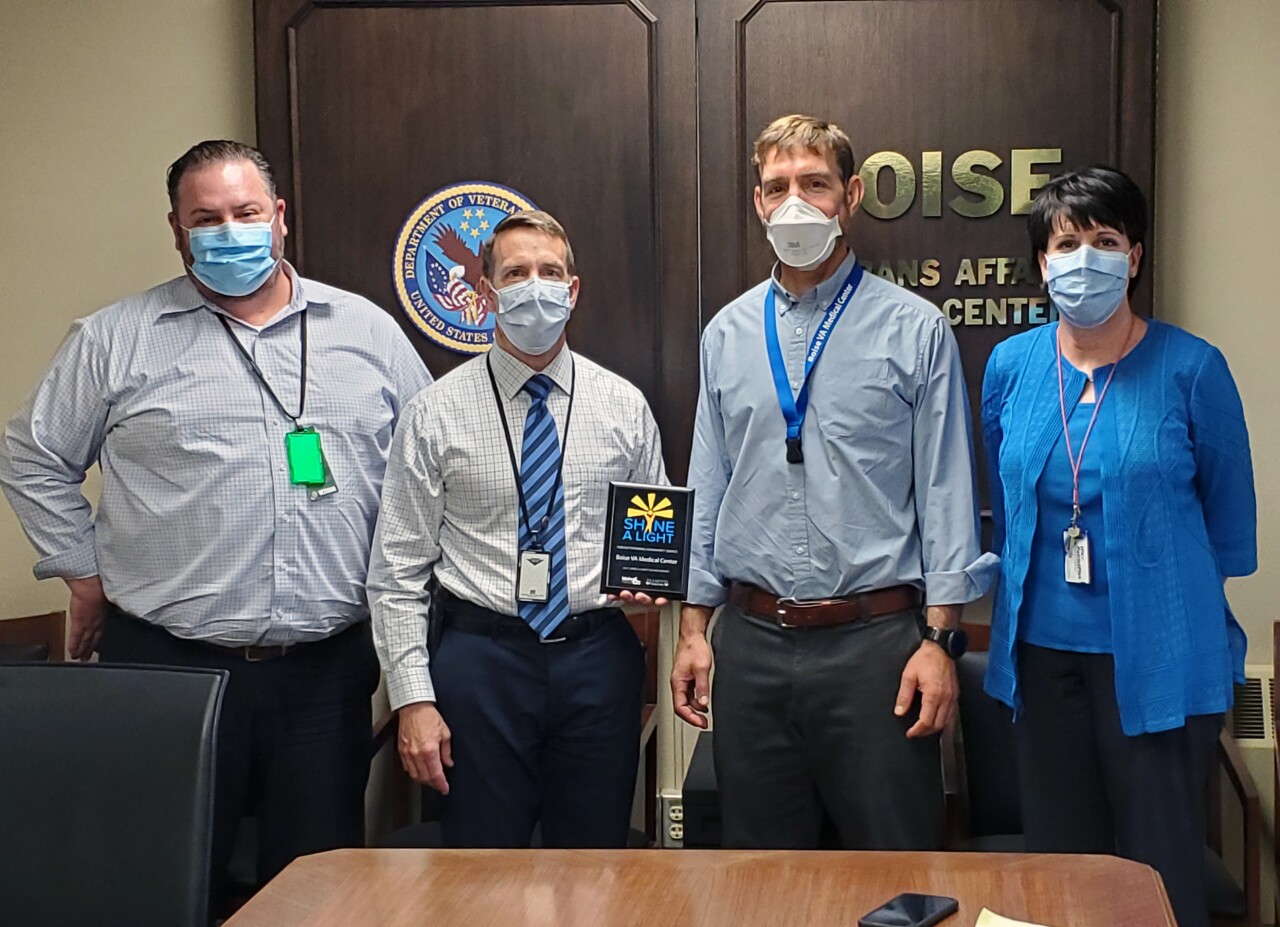 Boise VA Medical Center Shine A Light Award Winners