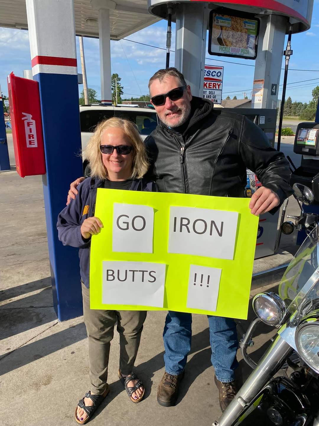 Matt Burger on the road