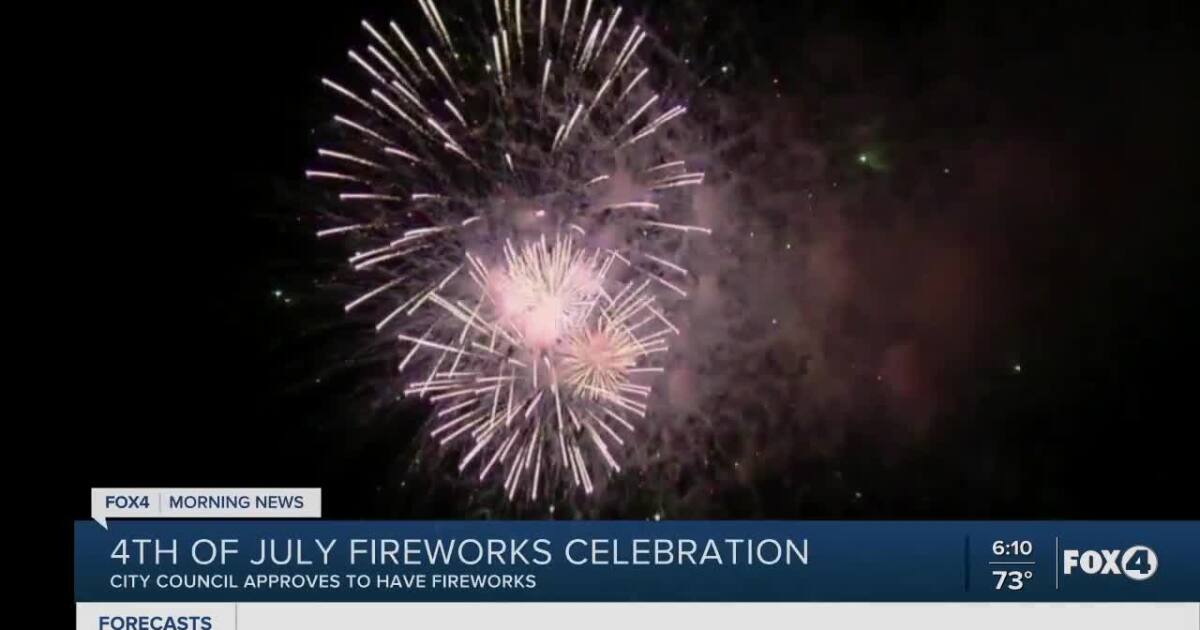 Town of Fort Myers Beach approves Fireworks display on 4th of July
