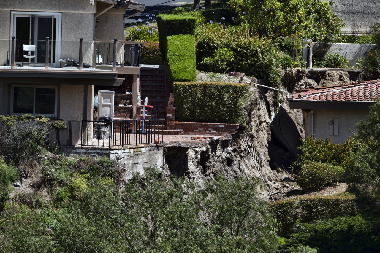 California Landslide Evacuations