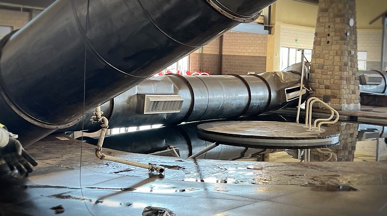 Fallen HVAC at Gaylord Rockies Resort