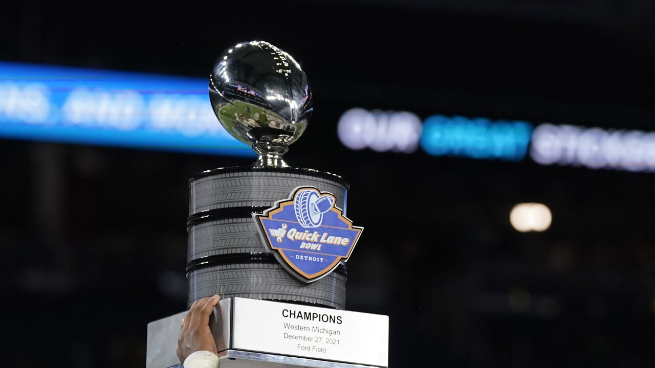 Bowling Green, New Mexico State to meet in Quick Lane Bowl at Ford Field