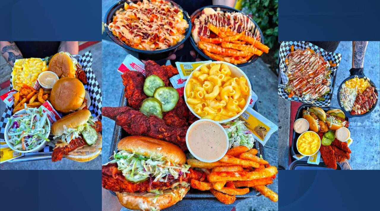 Angry Chickz menu items