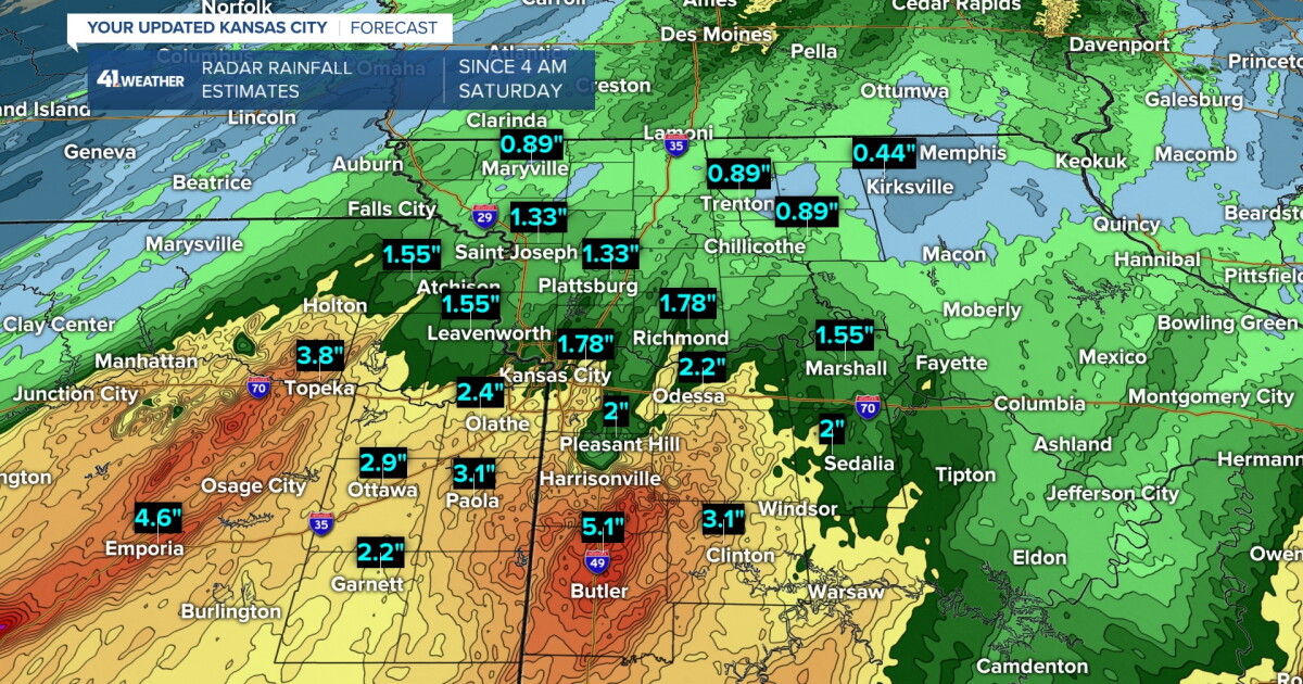 KSHB 41 Weather Blog | 1 storm exits, next 1 on way