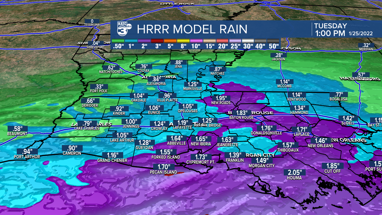 Extended HRRR Accumulation Acadiana.png