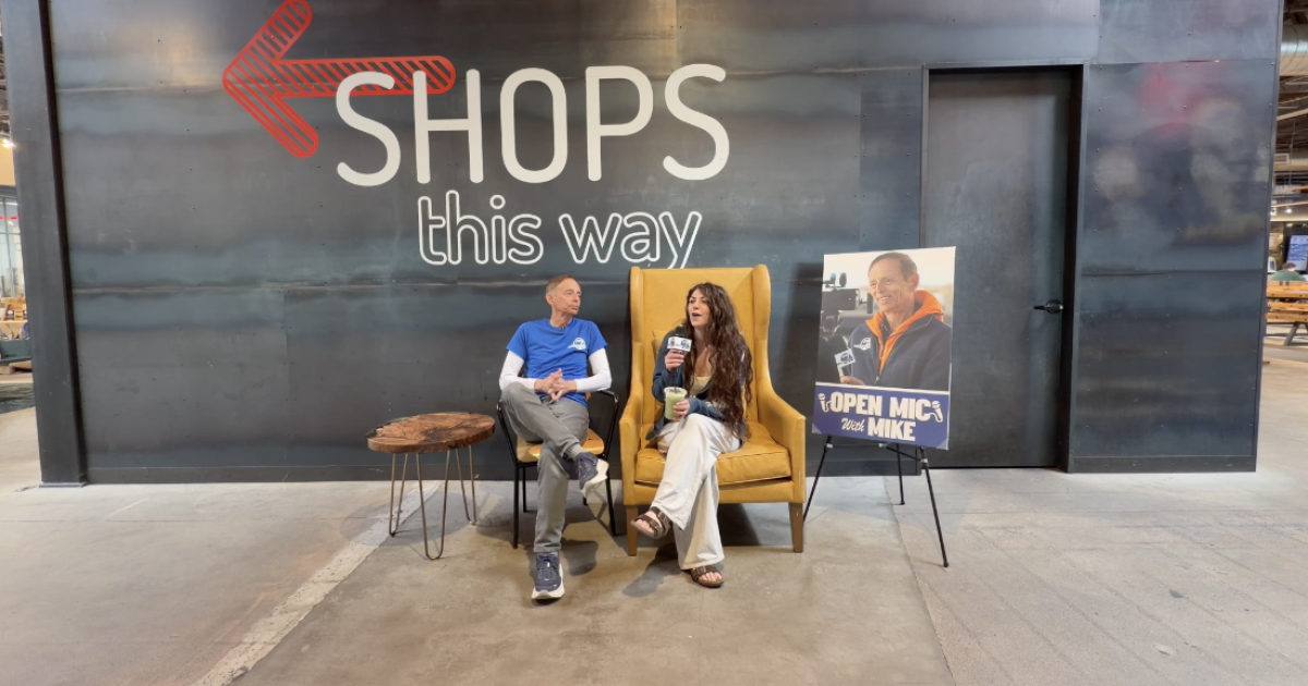 Following Denver7 | Your Voice, it was an open mic day inside the Edgewater Public Market