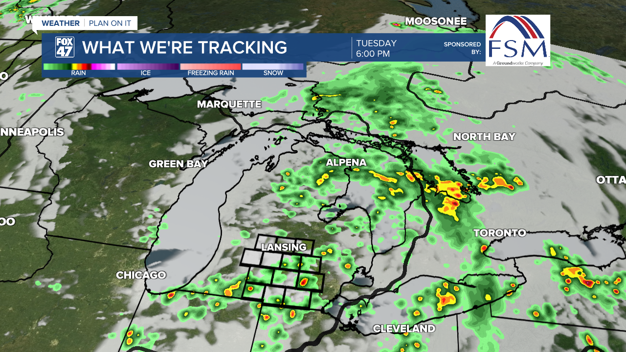 Afternoon into evening thunderstorms could produce heavy rainfall rates that could lead to localized flooding concerns