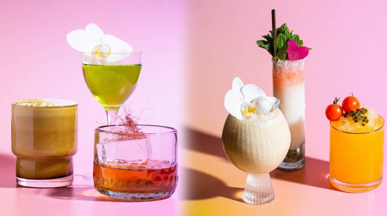 'Quartz' cocktails.