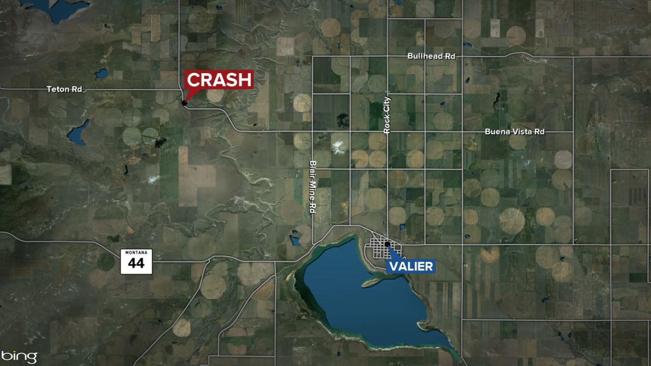 Two people died in a crash in Pondera County