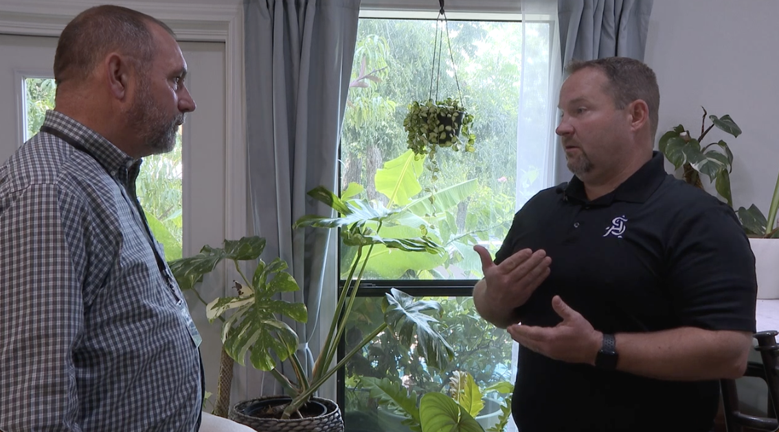 Carter Benton, parent of student