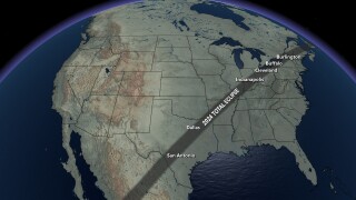 Path of 100% Totality