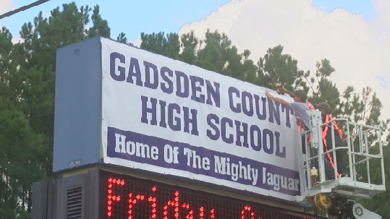 Gadsden County Public Schools gives out meals for students through