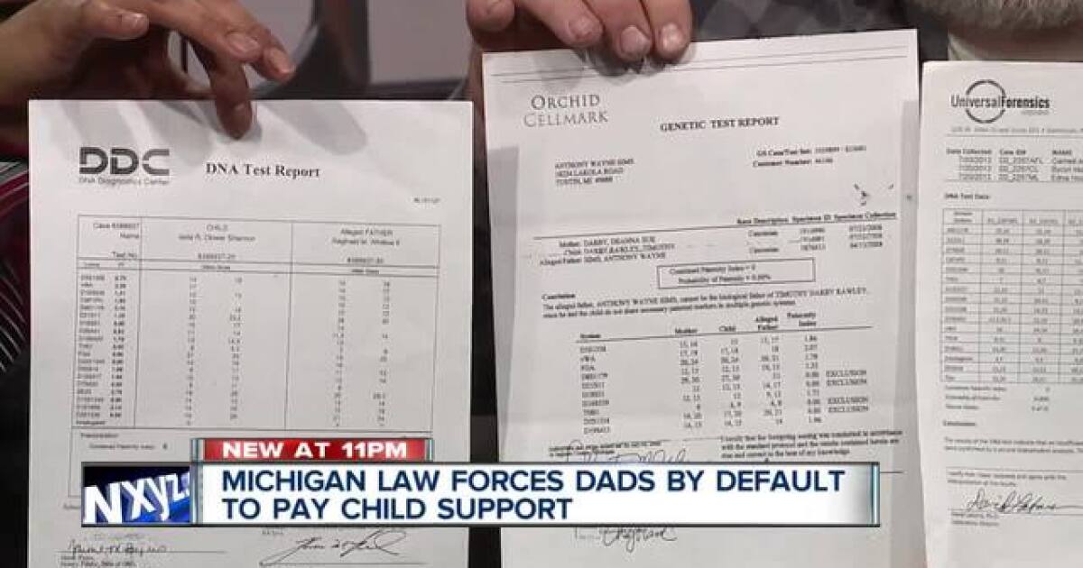 men outraged over paying child support