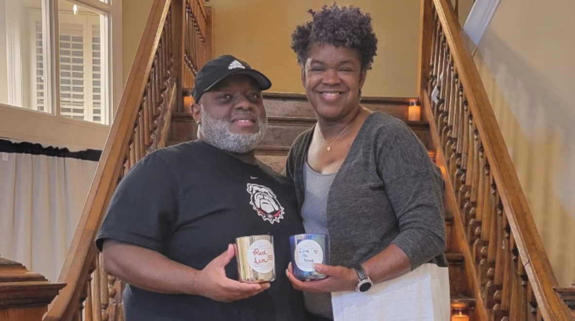 Janice Graham and her husband