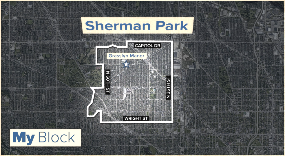 Map of Sherman Park