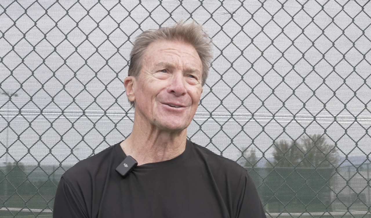 Mike Kleese says he was ready to play someone in his age bracket after competing against "youngsters."