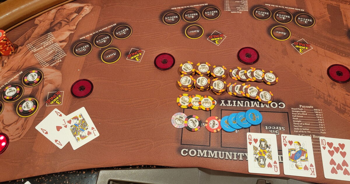 South Dakota visitor wins big after playing Caesars Palace table for 15 years - Vimarsana News
