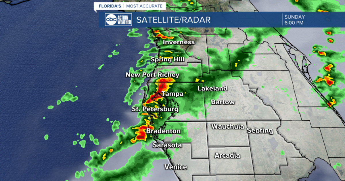 Severe weather impacts Tampa Bay area