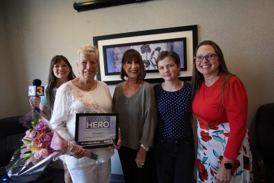 Everyday Hero winner Vicki Blett