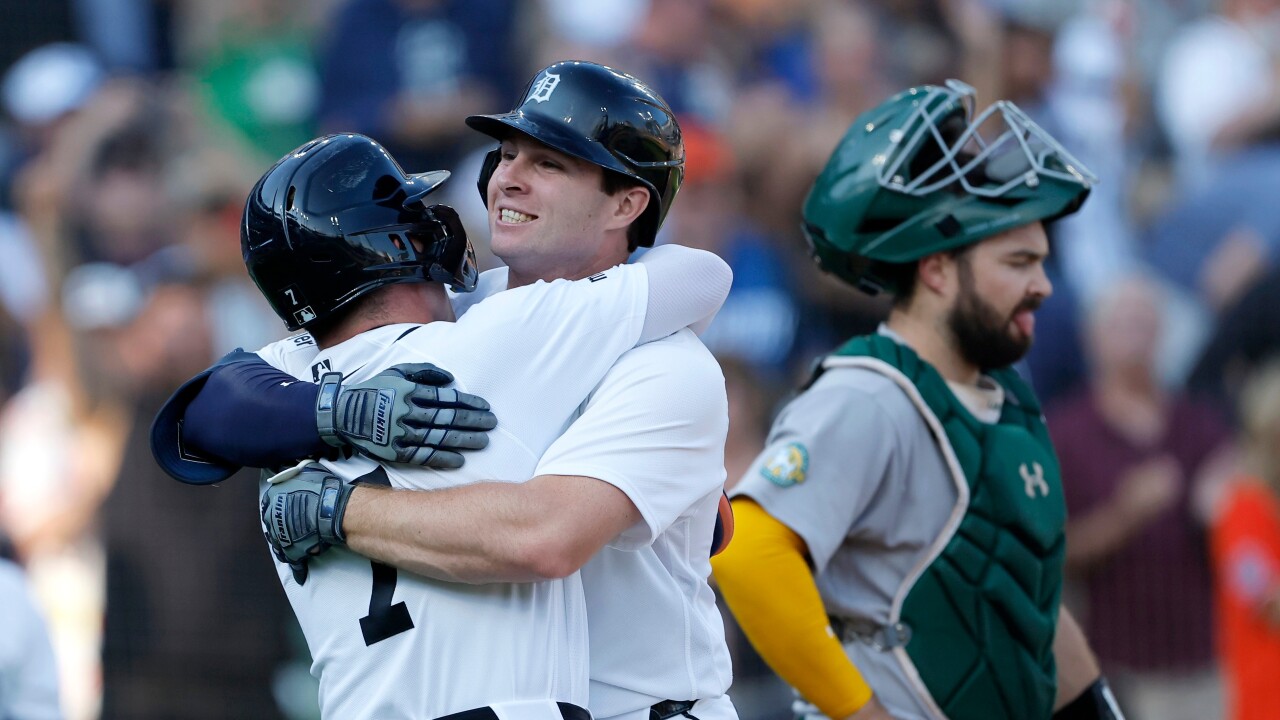 Athletics Tigers Baseball