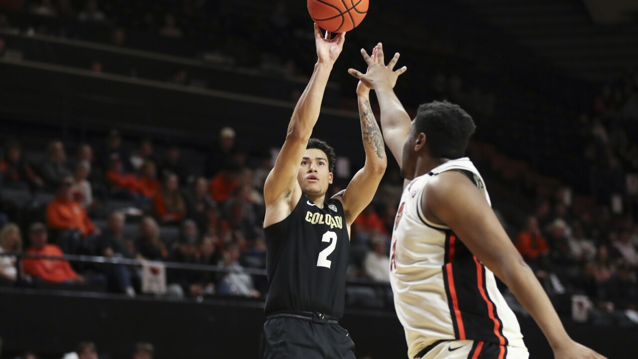 Colorado dumps Oregon State 73-57