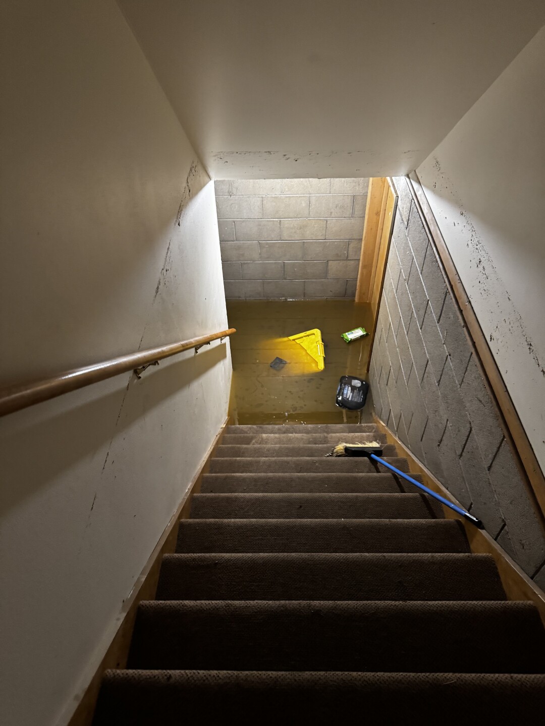 The Myrtle Davis Senior Complex, run by Greater Mt. Sinai Church, is usually a safe haven for Milwaukee's elderly. But after floodwaters rose into the building, it had to be evacuated.