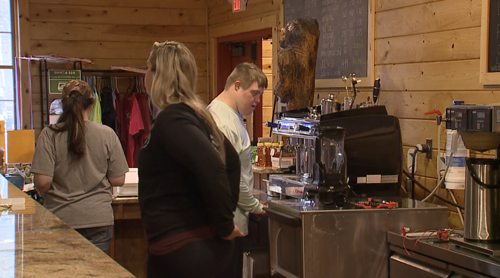 Spokes Cafe Justin and Sydney