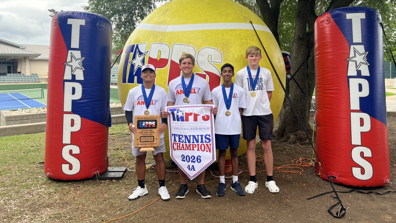 Incarnate Word Academy wins TAPPS 4A State boys tennis team championship in 2026