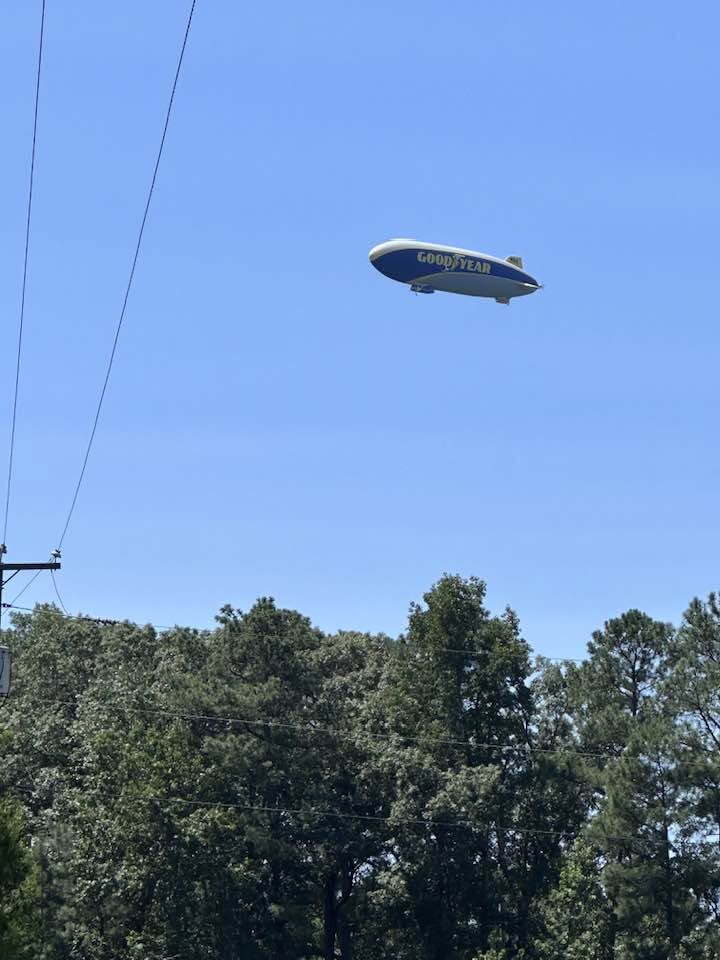 PHOTOS: Goodyear Blimp spotted over Virginia