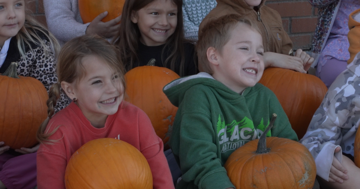 Montana Ag: Company's tradition gives 1st-graders free pumpkin, farming lesson
