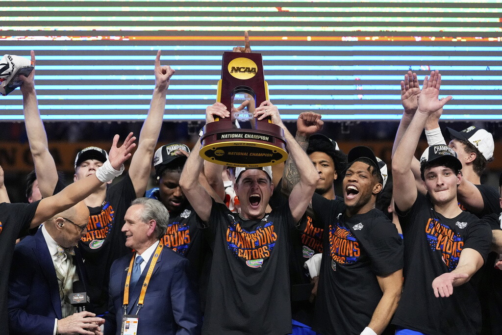 NCAA Florida Houston Basketball