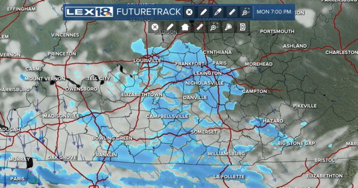 Flurries and snow showers this evening