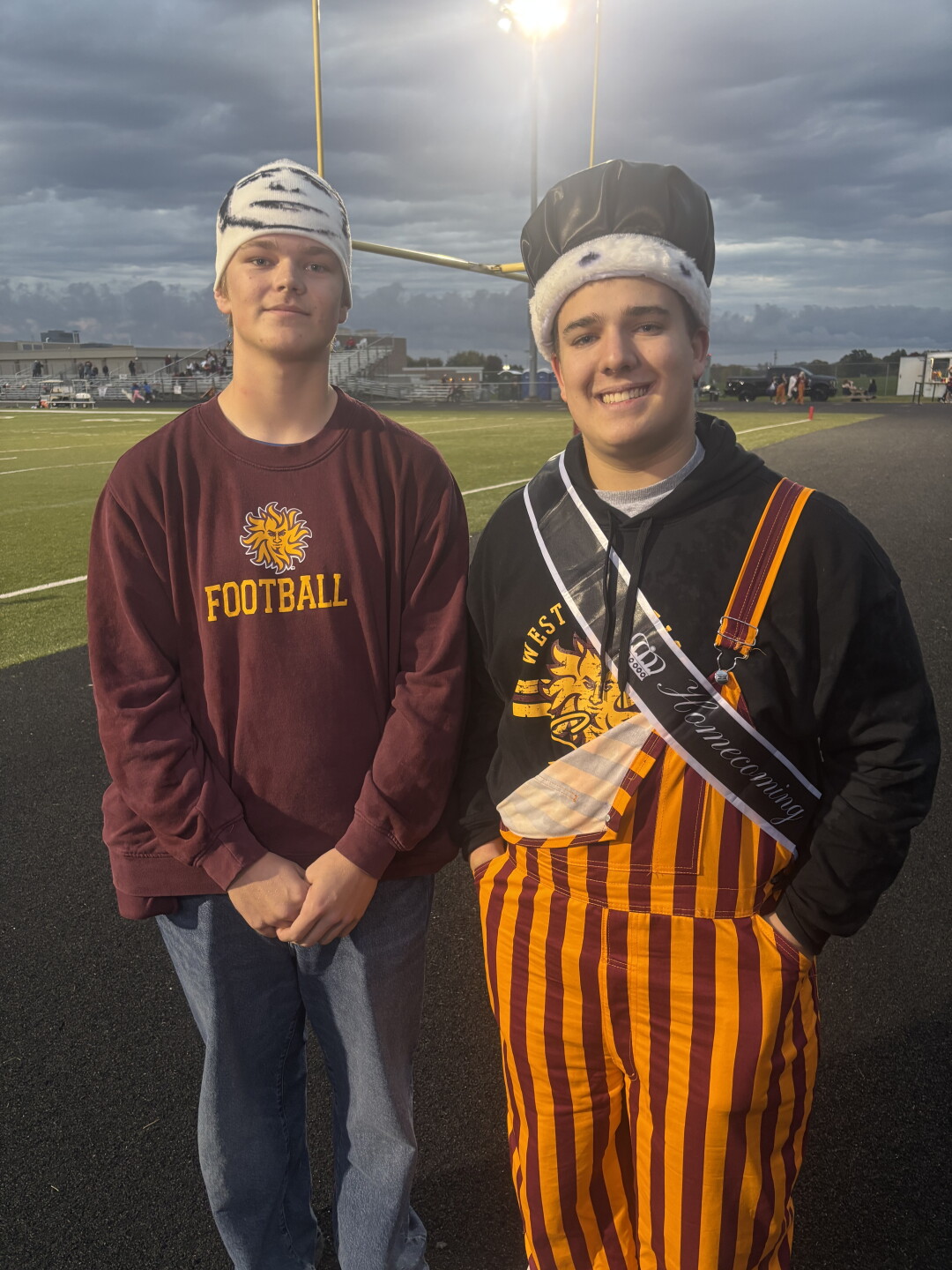 Herman Schmidt and Tommy Zaremba are seniors at West Bend East High School