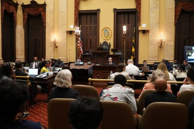 Baltimore City Council's Wednesday night hearing