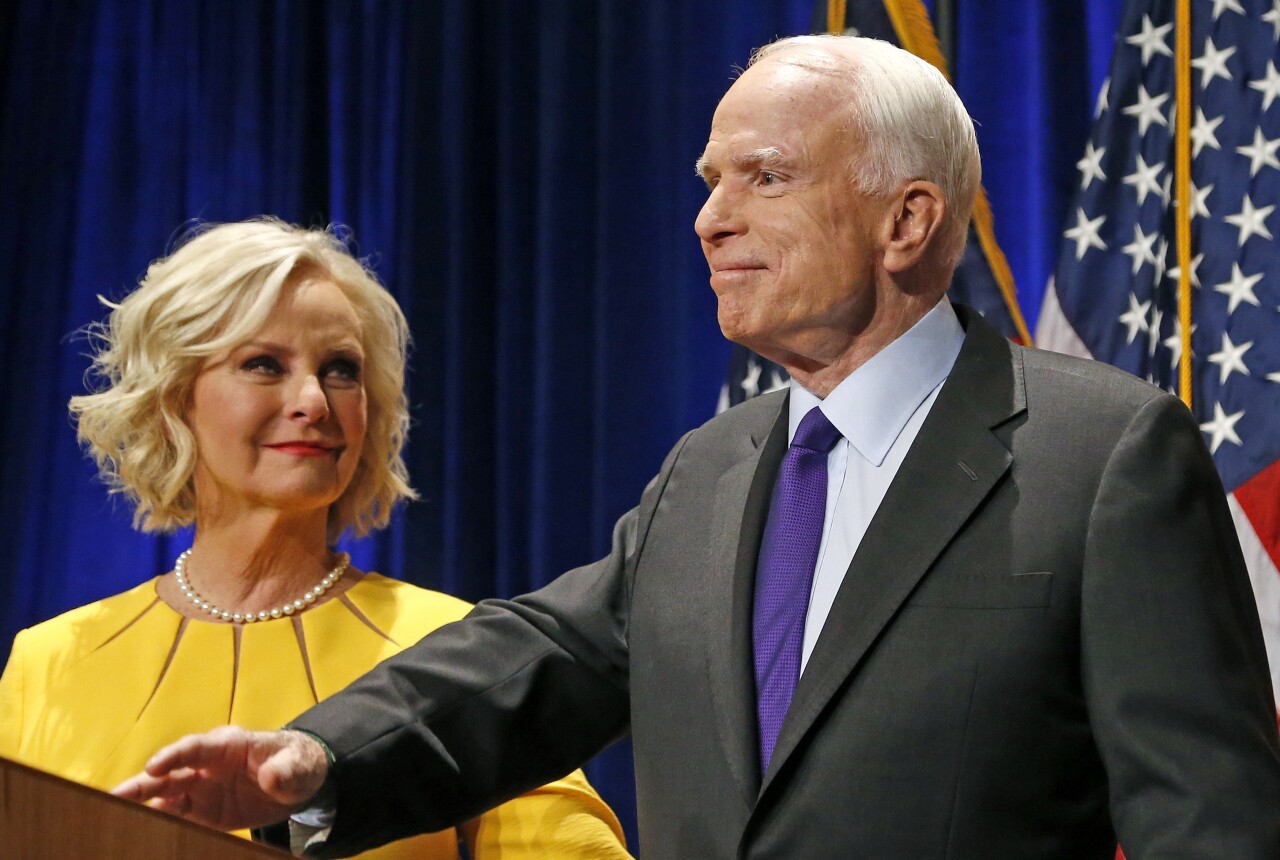 John McCain, Cindy McCain