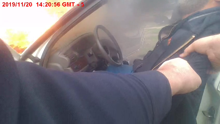 Canton car crash, fire