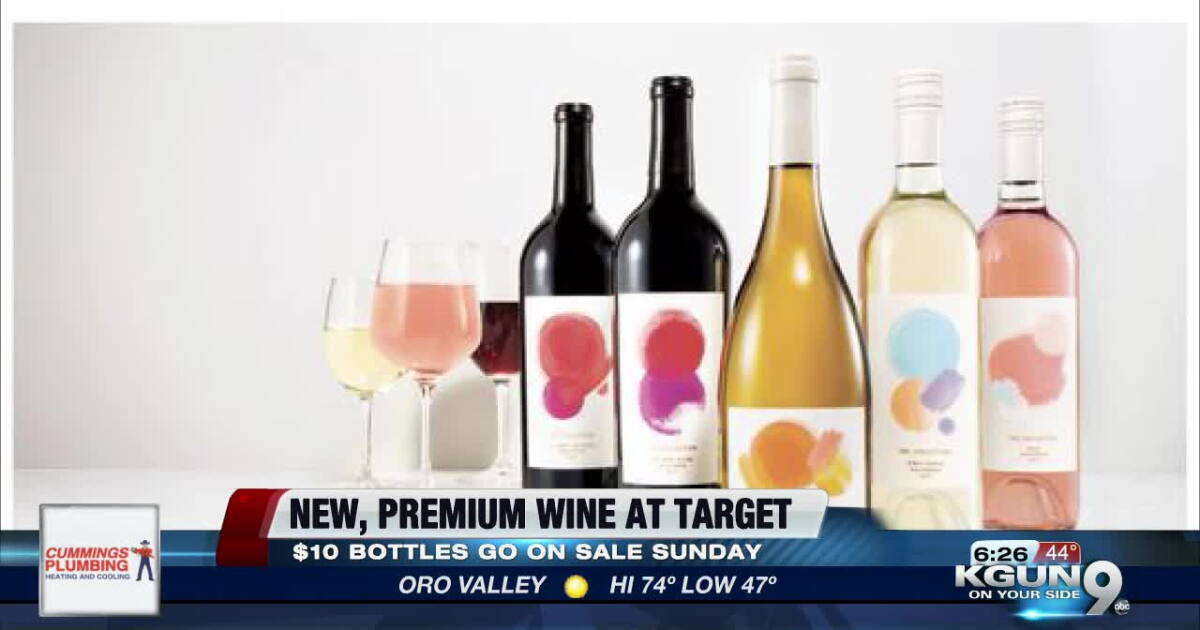 Wine Target Raspberry Target offering premium wine for $10 a bottle
