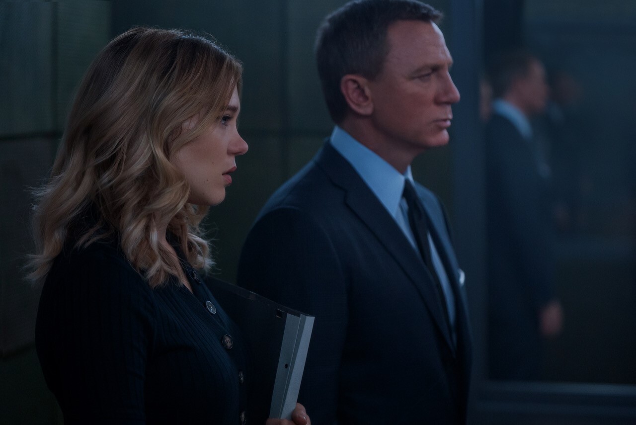 Daniel Craig and Lea Seydoux in 'No Time to Die'