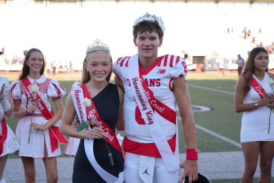 Tripp Thompson named Ray Homecoming King
