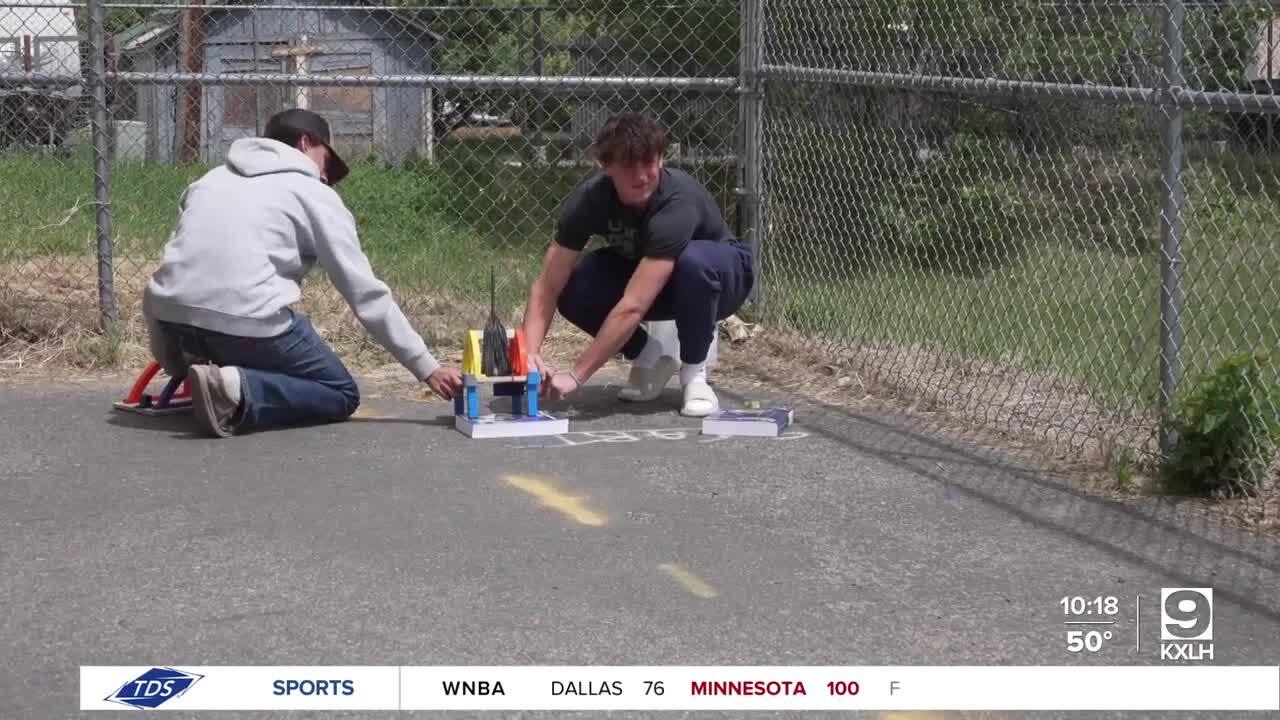 Helena High School drafting final exam launches students into summer break